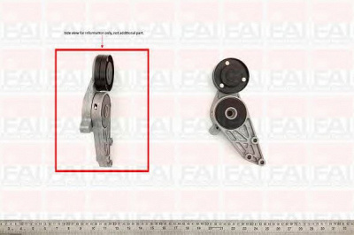 FAI AUTOPARTS t1002 -  Натяжная планка, поликлиновой ремень